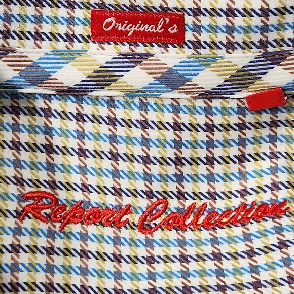 Report Collection Shirt Size XL Button Down 100% Cotton - Picture 6 of 11